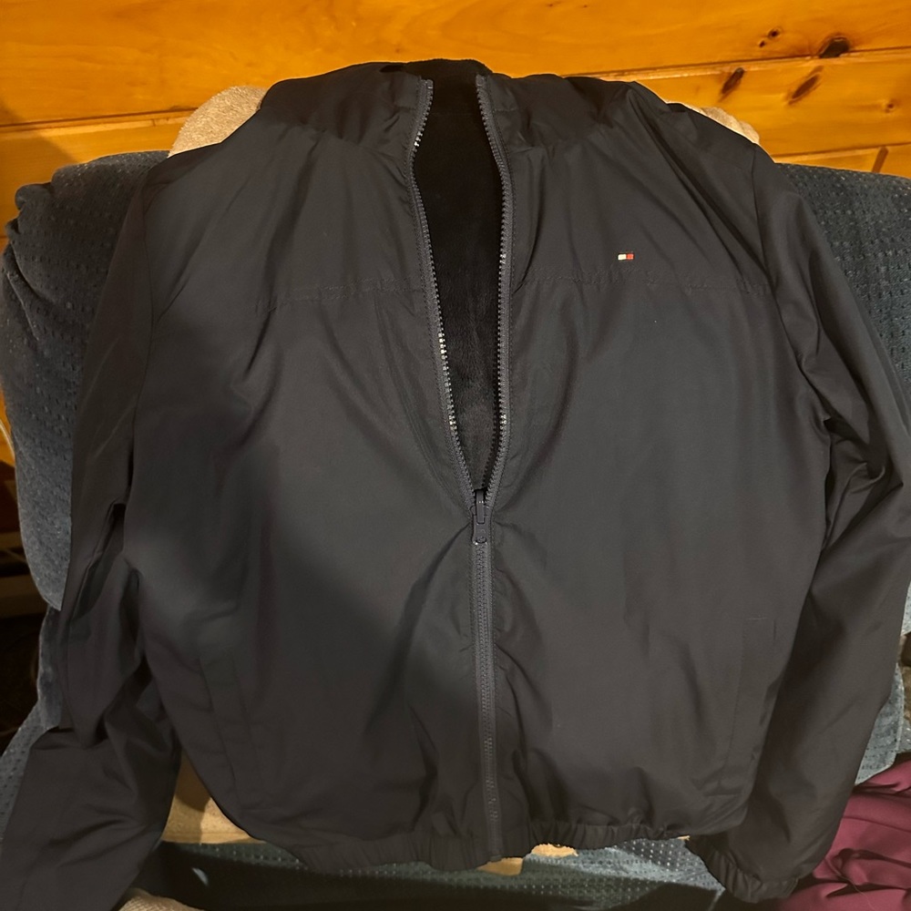 Tommy Hilfiger fleece lined hooded jacket